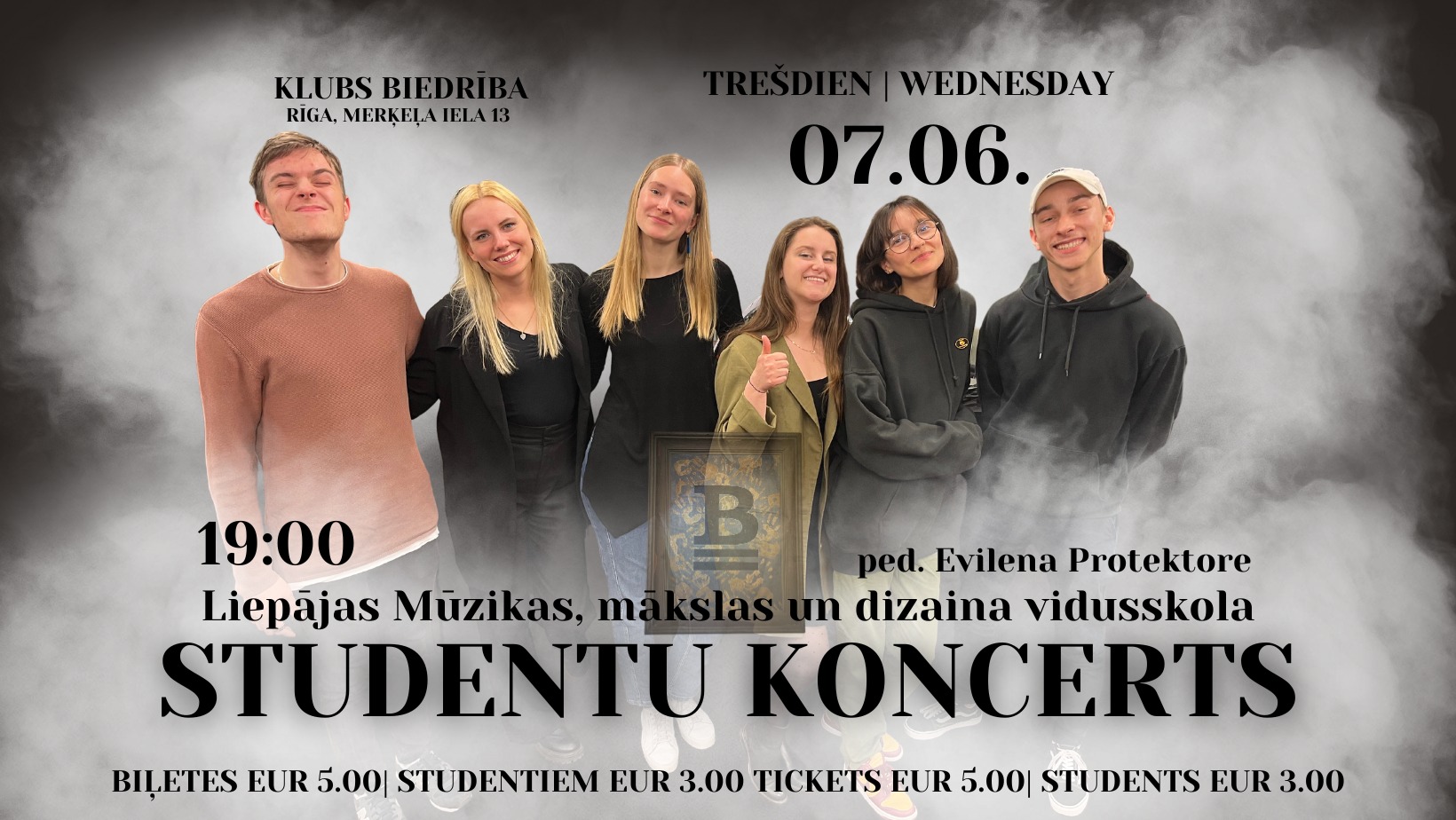 Student Concert @ Klubs Biedrība 07.06.23.